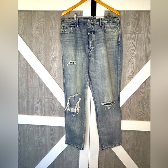 Bag006. NWT Lucky High Rise Authentic Series Mom Jean 16/33R - Picture 1 of 6